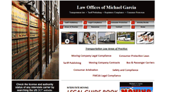 Desktop Screenshot of michaelgarcialaw.com